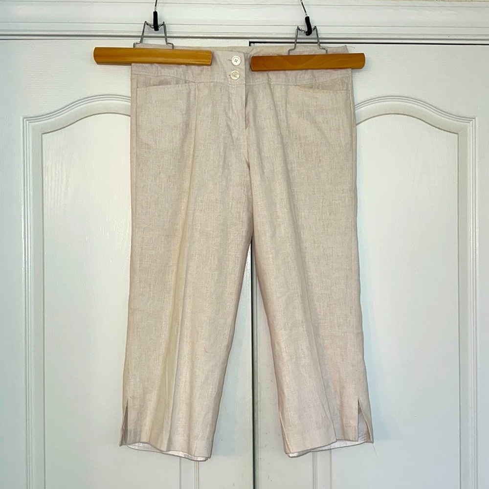Zoe D. linen pants